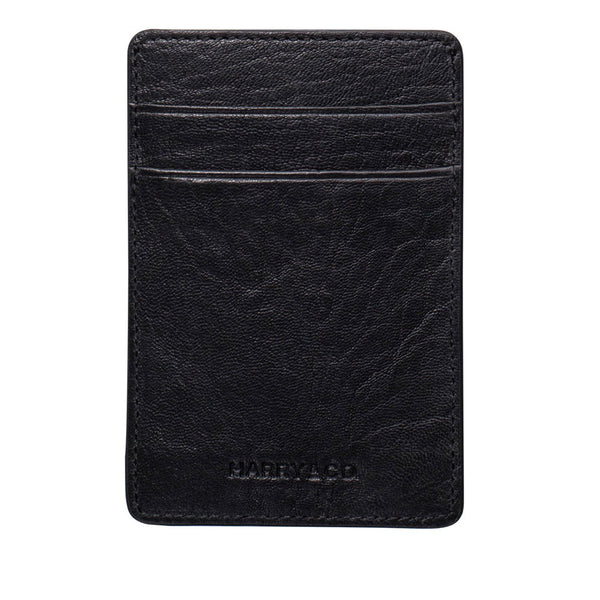 harry and co card holder black